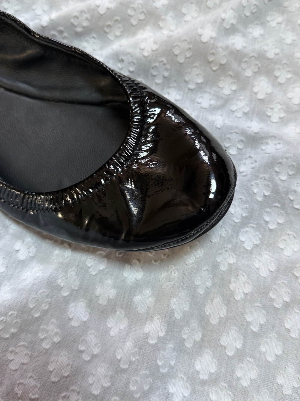Tory Burch Eddie patent leather ballet flats size 9 - Picture 10 of 15